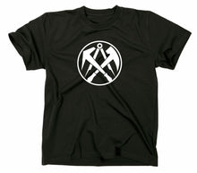 Lade das Bild in den Galerie-Viewer, Styletex23 T-Shirt Herren Dachdecker Zunft Logo, schwarz, XXL
