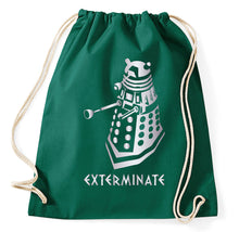 Lade das Bild in den Galerie-Viewer, Styletex23 Turnbeutel Dalek Exterminate Doctor Who