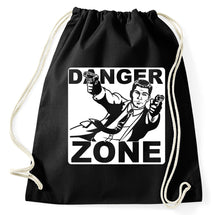 Lade das Bild in den Galerie-Viewer, Danger Zone Sterling Malory Archer Fan, schwarz