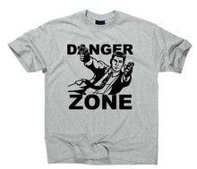 Lade das Bild in den Galerie-Viewer, Styletex23 T-Shirt Herren Danger Zone Sterling Malory Archer, sport grey, XXL