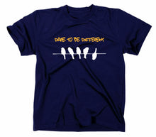 Lade das Bild in den Galerie-Viewer, Styletex23 T-Shirt Herren Dare to Be Different, Vögel, navy, XXL