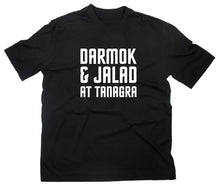 Lade das Bild in den Galerie-Viewer, Styletex23 T-Shirt Herren Darmok and Jalad at Tanagra Fan, schwarz, XXL
