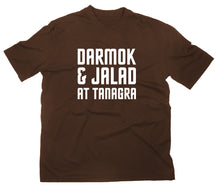 Lade das Bild in den Galerie-Viewer, Styletex23 T-Shirt Herren Darmok and Jalad at Tanagra Fan, braun, XXL