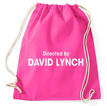 Lade das Bild in den Galerie-Viewer, Directed By David Lynch Turnbeutel Sportbeutel Gym Bag, pink
