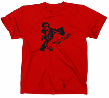 Lade das Bild in den Galerie-Viewer, Styletex23 T-Shirt Herren Dirty Harry Make My Day Kult, rot, XXL