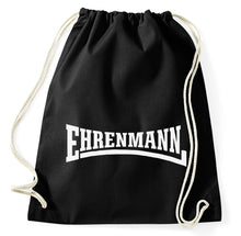 Lade das Bild in den Galerie-Viewer, Ehrenmann Turnbeutel Sportbeutel Gym Bag, schwarz