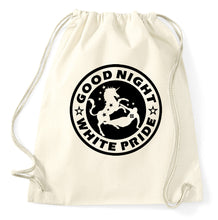 Lade das Bild in den Galerie-Viewer, Styletex23 Turnbeutel Einhorn Unicorn Good Night White Pride Fun, natur