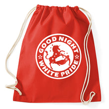 Lade das Bild in den Galerie-Viewer, Styletex23 Turnbeutel Einhorn Unicorn Good Night White Pride Fun, red