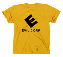 Lade das Bild in den Galerie-Viewer, Styletex23 T-Shirt Herren Evil Corp, Corporation , gelb, XXL