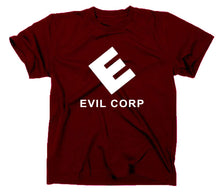 Lade das Bild in den Galerie-Viewer, Styletex23 T-Shirt Herren Evil Corp, Corporation , maroon, XXL