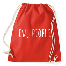 Lade das Bild in den Galerie-Viewer, Ew, People Turnbeutel, red