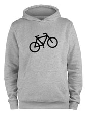 Lade das Bild in den Galerie-Viewer, Styletex23 Kapuzenpullover Fahrrad Logo, XXL grau