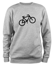 Lade das Bild in den Galerie-Viewer, Styletex23 Sweatshirt Fahrrad Logo, XXL grau