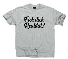 Lade das Bild in den Galerie-Viewer, Styletex23 T-Shirt Herren Fick Dich Realität Fun, sport grey, XXL