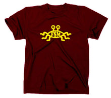 Lade das Bild in den Galerie-Viewer, Styletex23 T-Shirt Herren Das Fliegende Spaghettimonster Logo, maroon, XXL