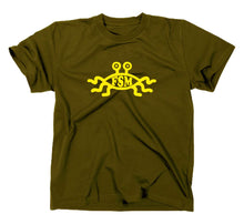 Lade das Bild in den Galerie-Viewer, Styletex23 T-Shirt Herren Das Fliegende Spaghettimonster Logo, oliv, XXL