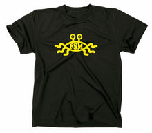 Lade das Bild in den Galerie-Viewer, Styletex23 T-Shirt Herren Das Fliegende Spaghettimonster Logo, schwarz, XXL