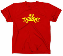 Lade das Bild in den Galerie-Viewer, Styletex23 T-Shirt Herren Das Fliegende Spaghettimonster Logo, rot, XXL