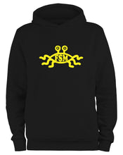 Lade das Bild in den Galerie-Viewer, Styletex23 Kapuzenpullover Das Fliegende Spaghettimonster, schwarz XXL