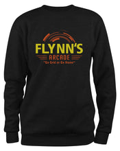 Lade das Bild in den Galerie-Viewer, Styletex23 Sweatshirt Flynn's Arcade Film Logo, schwarz XXL