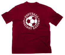Lade das Bild in den Galerie-Viewer, Styletex23 T-Shirt Herren Football Against Racism, maroon, XXL