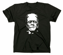 Lade das Bild in den Galerie-Viewer, Styletex23 T-Shirt Herren Frankenstein, schwarz, XXL