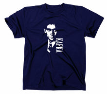 Lade das Bild in den Galerie-Viewer, Styletex23 T-Shirt Herren Franz Kafka, Navy, XXL