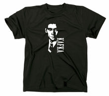 Lade das Bild in den Galerie-Viewer, Styletex23 T-Shirt Herren Franz Kafka, schwarz, XXL
