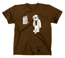 Lade das Bild in den Galerie-Viewer, Styletex23 T-Shirt Herren Freitag der 13. Jason Fun, Freddy Horror Kult, braun, XXL