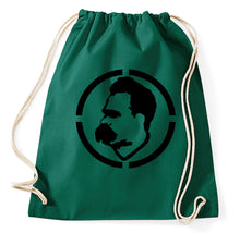 Lade das Bild in den Galerie-Viewer, Styletex23 Turnbeutel Friedrich Nietzsche Philosopher