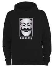 Lade das Bild in den Galerie-Viewer, Styletex23 Kapuzenpullover Fsociety, Evil Corp Corporation, schwarz XXL