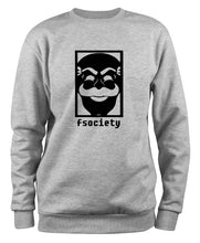 Lade das Bild in den Galerie-Viewer, Styletex23 Sweatshirt Fsociety, Evil Corp Corporation, XXL grau