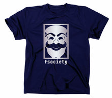 Lade das Bild in den Galerie-Viewer, Styletex23 T-Shirt Herren Fsociety, Evil Corp Corporation, navy, XXL