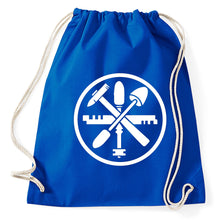 Lade das Bild in den Galerie-Viewer, Glaser Zunftwappen Turnbeutel, royalblue