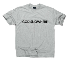 Lade das Bild in den Galerie-Viewer, Styletex23 T-Shirt Herren Godisnowhere God is Now Here Nowhere, sport grey, XXL