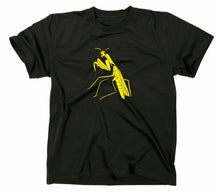 Lade das Bild in den Galerie-Viewer, Styletex23 T-Shirt Herren Gottesanbeterin, Praying Mantis, mantid, Schwarz, XXL