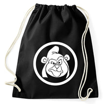 Lade das Bild in den Galerie-Viewer, Gruffi Fan Turnbeutel Sportbeutel Gym Bag, schwarz