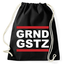 Lade das Bild in den Galerie-Viewer, Grundgesetz GGSTZ Turnbeutel Sportbeutel Gym Bag, schwarz