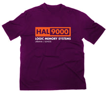 Lade das Bild in den Galerie-Viewer, Styletex23 T-Shirt Herren HAL 9000 Computer Logo, maroon, XXL