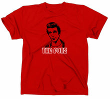 Lade das Bild in den Galerie-Viewer, Styletex23 T-Shirt Herren Happy Days Fonzie The Fonz Kult, rot, XXL