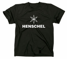 Lade das Bild in den Galerie-Viewer, Styletex23 T-Shirt Herren Henschel Logo LKW Truck Oldtimer, schwarz, XXL