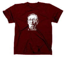Lade das Bild in den Galerie-Viewer, Styletex23 T-Shirt Herren Hermann Hesse, maroon, XXL