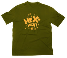 Lade das Bild in den Galerie-Viewer, Styletex23 T-Shirt Herren Hex Hex Fun, oliv, XXL