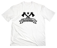 Lade das Bild in den Galerie-Viewer, Styletex23 T-Shirt Herren Holzfäller Logo, weiss, XXL