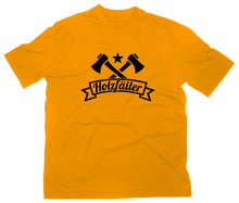 Lade das Bild in den Galerie-Viewer, Styletex23 T-Shirt Herren Holzfäller Logo, gelb, XXL