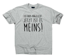 Lade das Bild in den Galerie-Viewer, Styletex23 T-Shirt Herren Ich habs angeleckt jetzt ist es meins Fun, sport grey, XXL