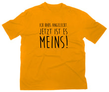 Lade das Bild in den Galerie-Viewer, Styletex23 T-Shirt Herren Ich habs angeleckt jetzt ist es meins Fun, gelb, XXL