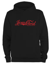 Lade das Bild in den Galerie-Viewer, Styletex23 Kapuzenpullover Jesus Christ This is My Blood, schwarz XXL