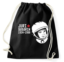 Lade das Bild in den Galerie-Viewer, Styletex23 Turnbeutel Juri Gagarin Cosmonaut Astronaut Russia CCCP
