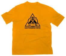 Lade das Bild in den Galerie-Viewer, Styletex23 T-Shirt Herren Kalima Eskrima Arnis Logo, gelb, XXL